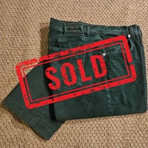 Kiton Italian Corduroy Pants  |  Mens 38"